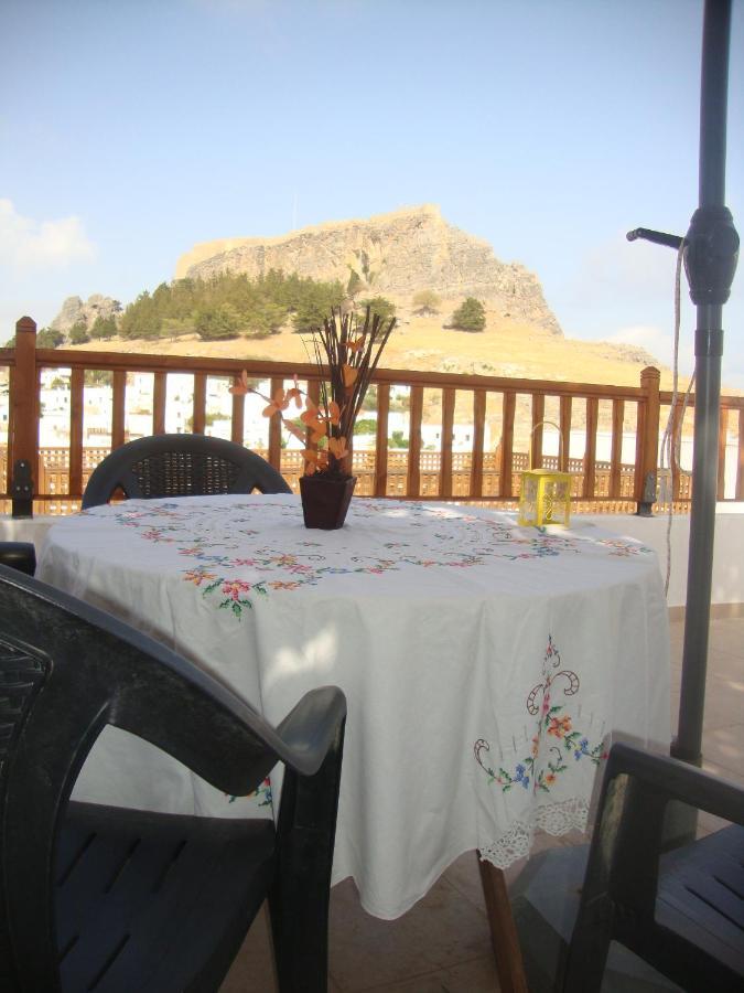 Sarris Studios & Apartments Lindos  Bagian luar foto