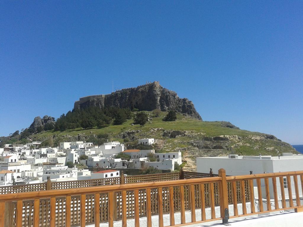 Sarris Studios & Apartments Lindos  Bagian luar foto