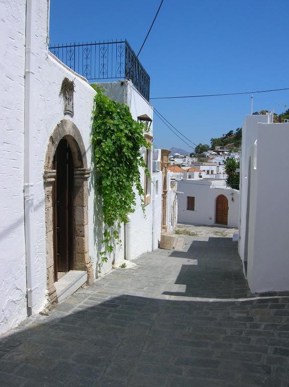 Sarris Studios & Apartments Lindos  Bagian luar foto